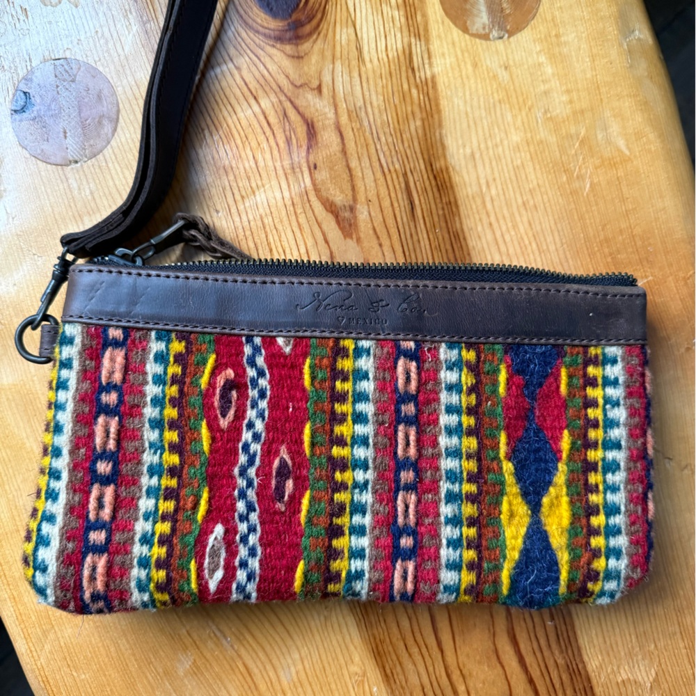 Nena and Co artisan Mexico clutch
